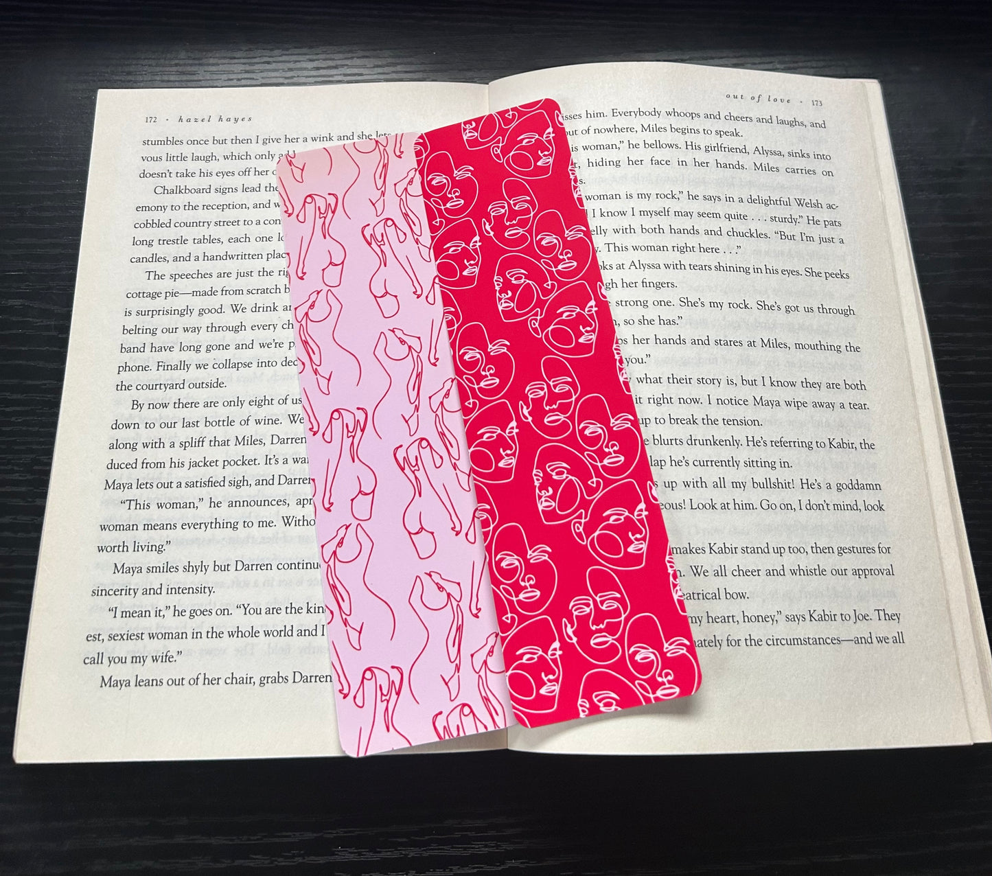 Duo Silhouette Bookmarks