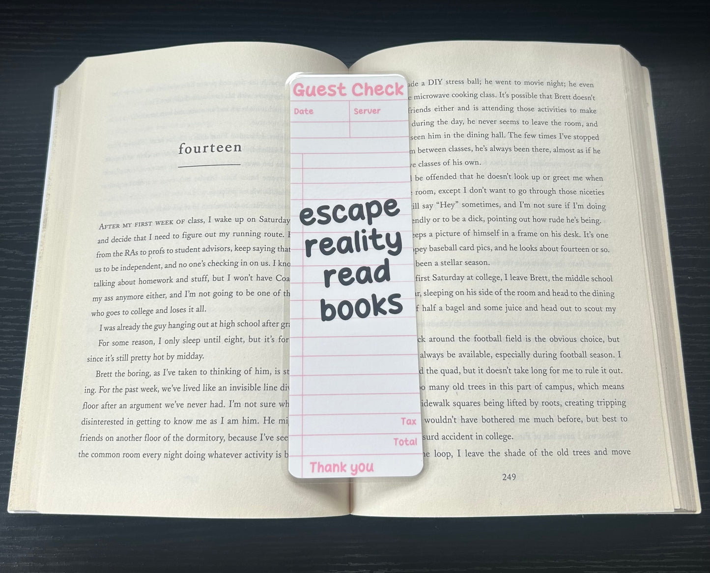 Escape Reality Bookmark