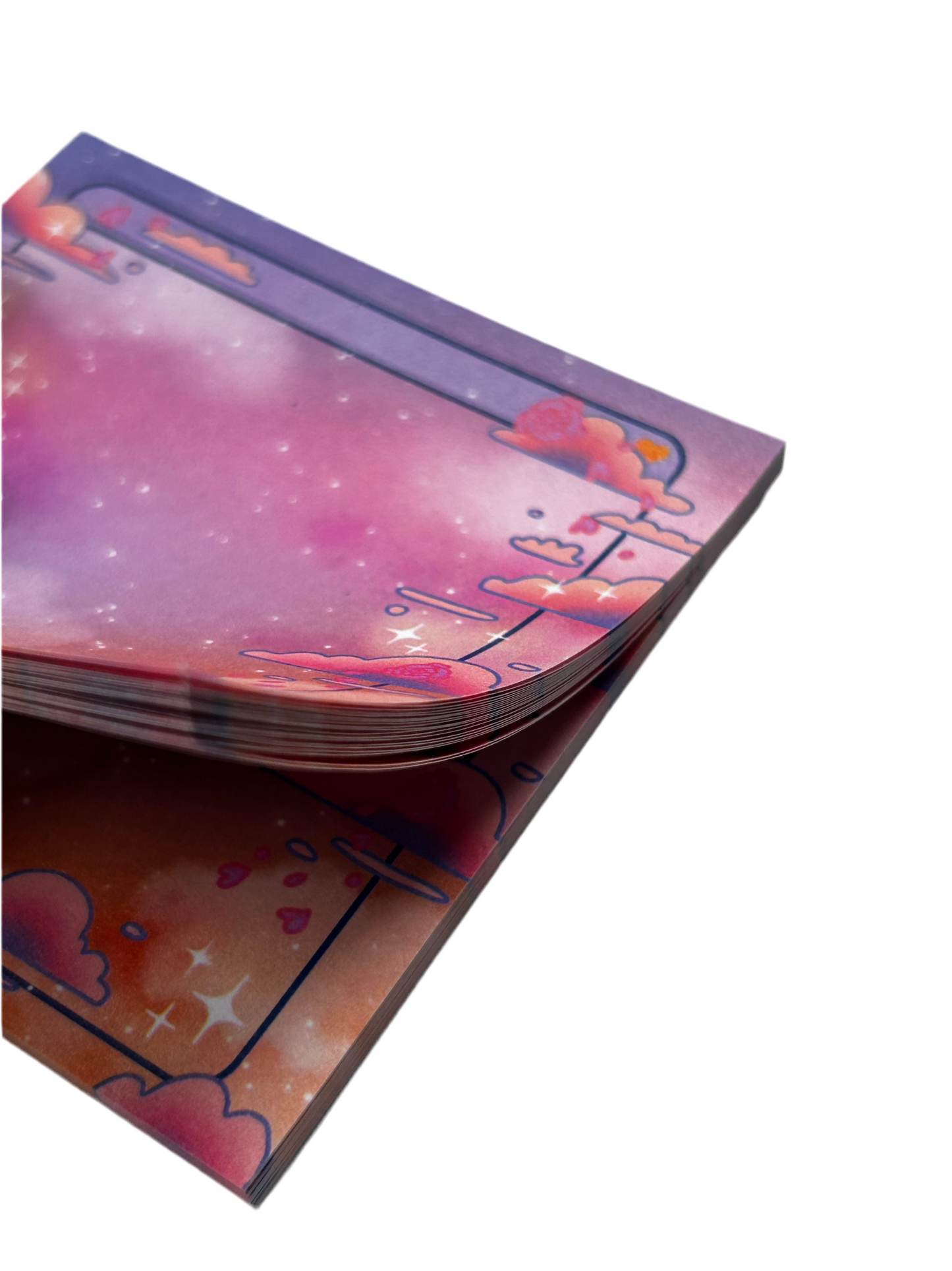 Rose Sky Sticky Notes
