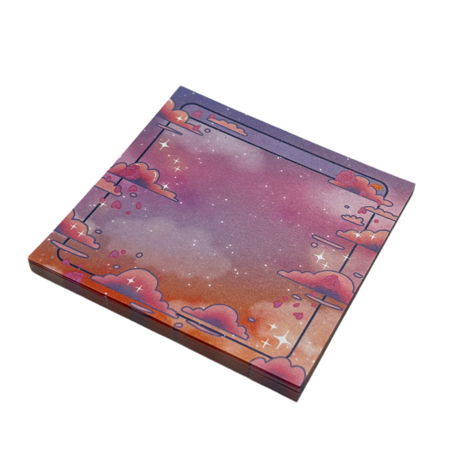 Rose Sky Sticky Notes