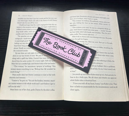 Movie Ticket Bookmark