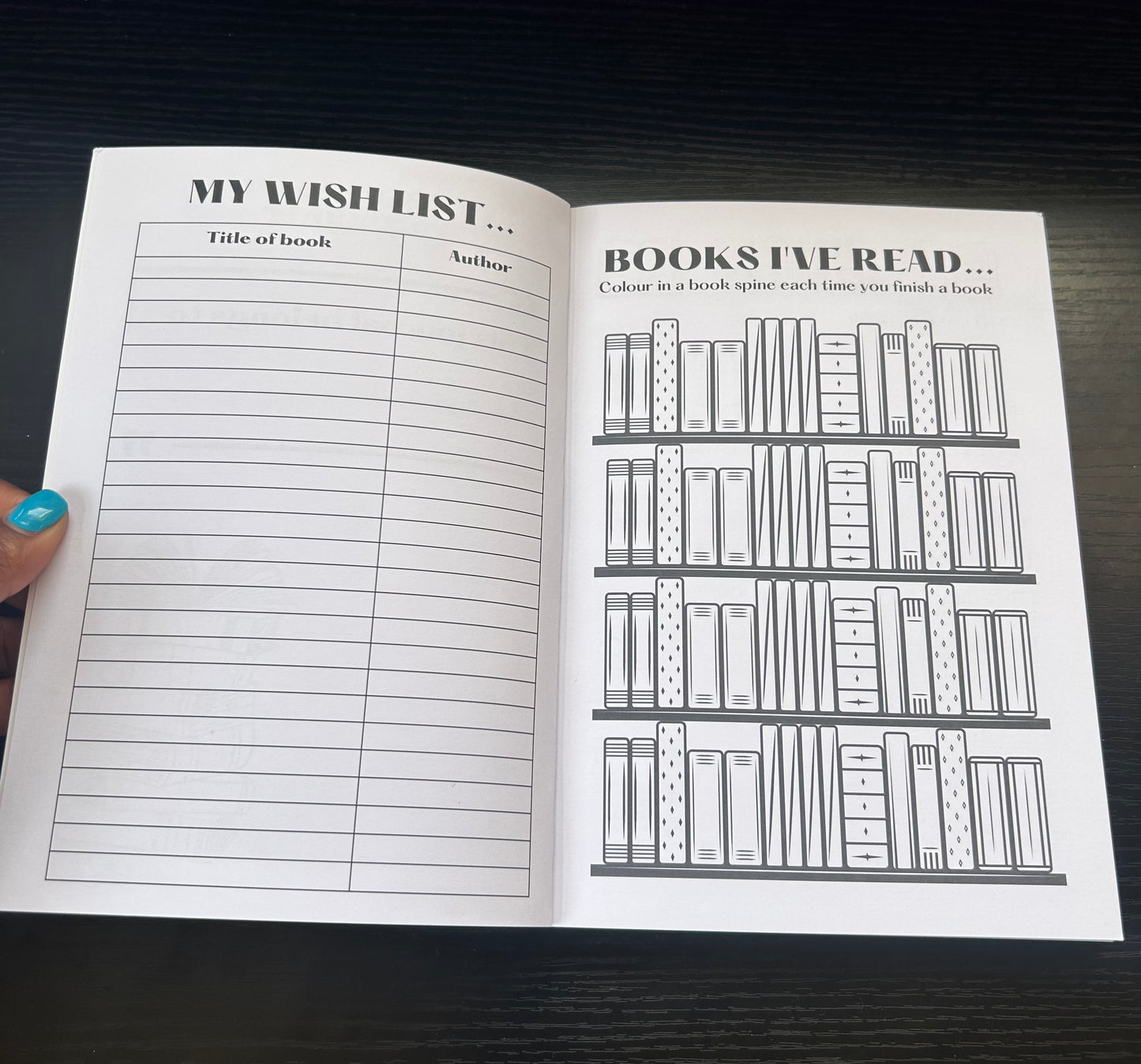 “All The Books” Reading Journal