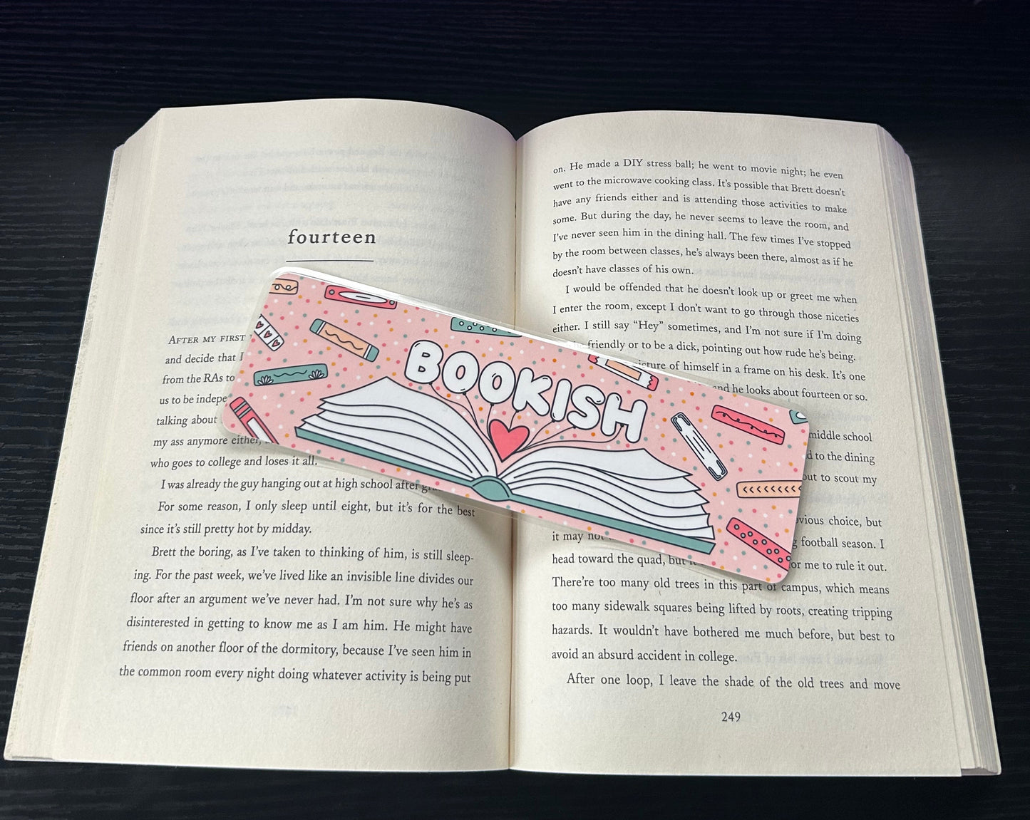 Balloon Bookish Bookmark