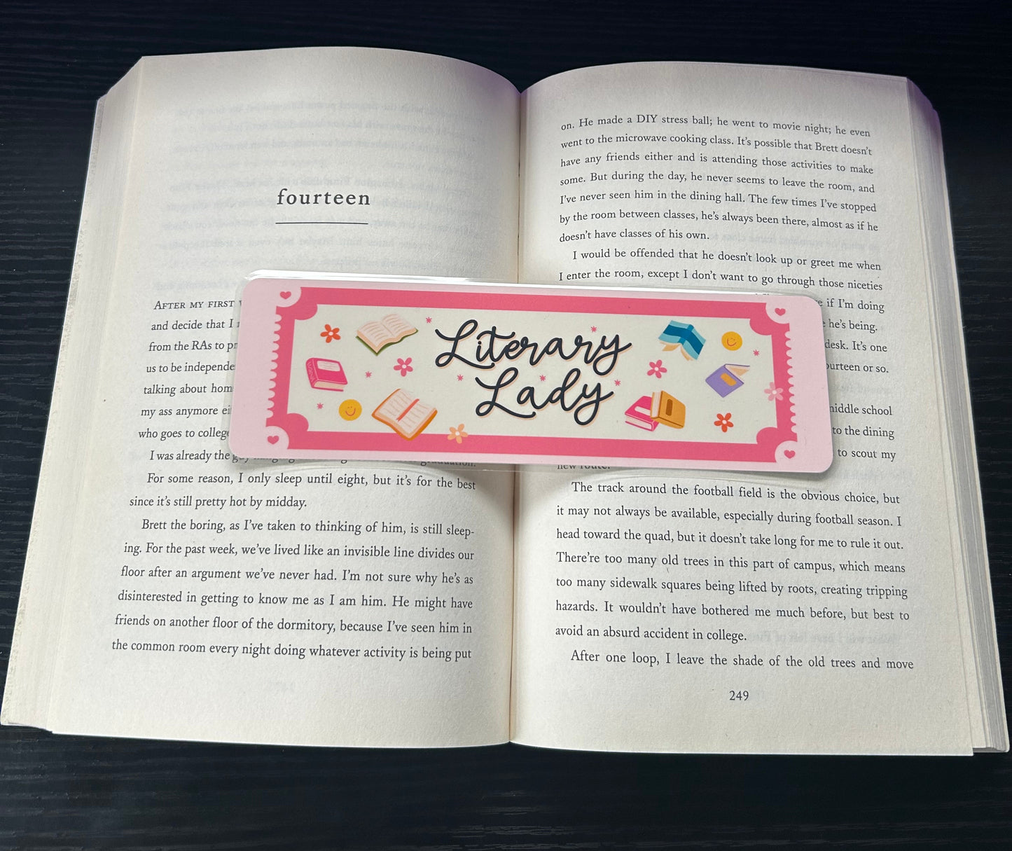 Literary Lady Bookmark