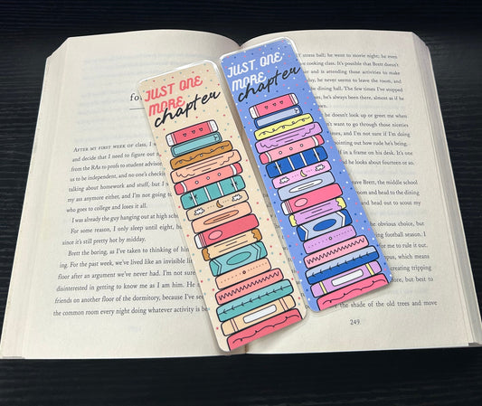 Just One More Chapter Bookmark