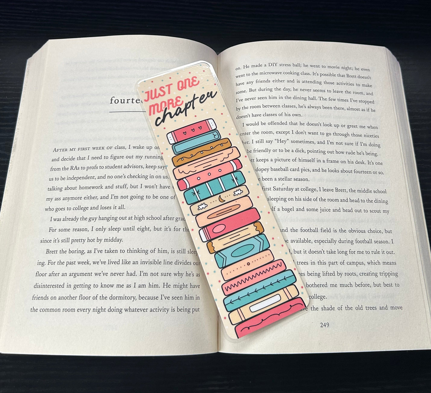 Just One More Chapter Bookmark