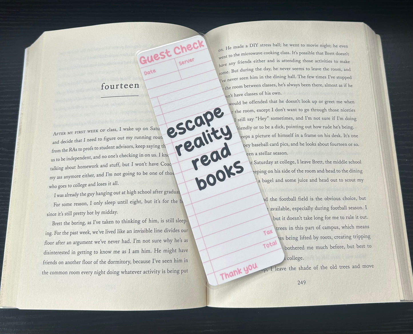 Escape Reality Bookmark