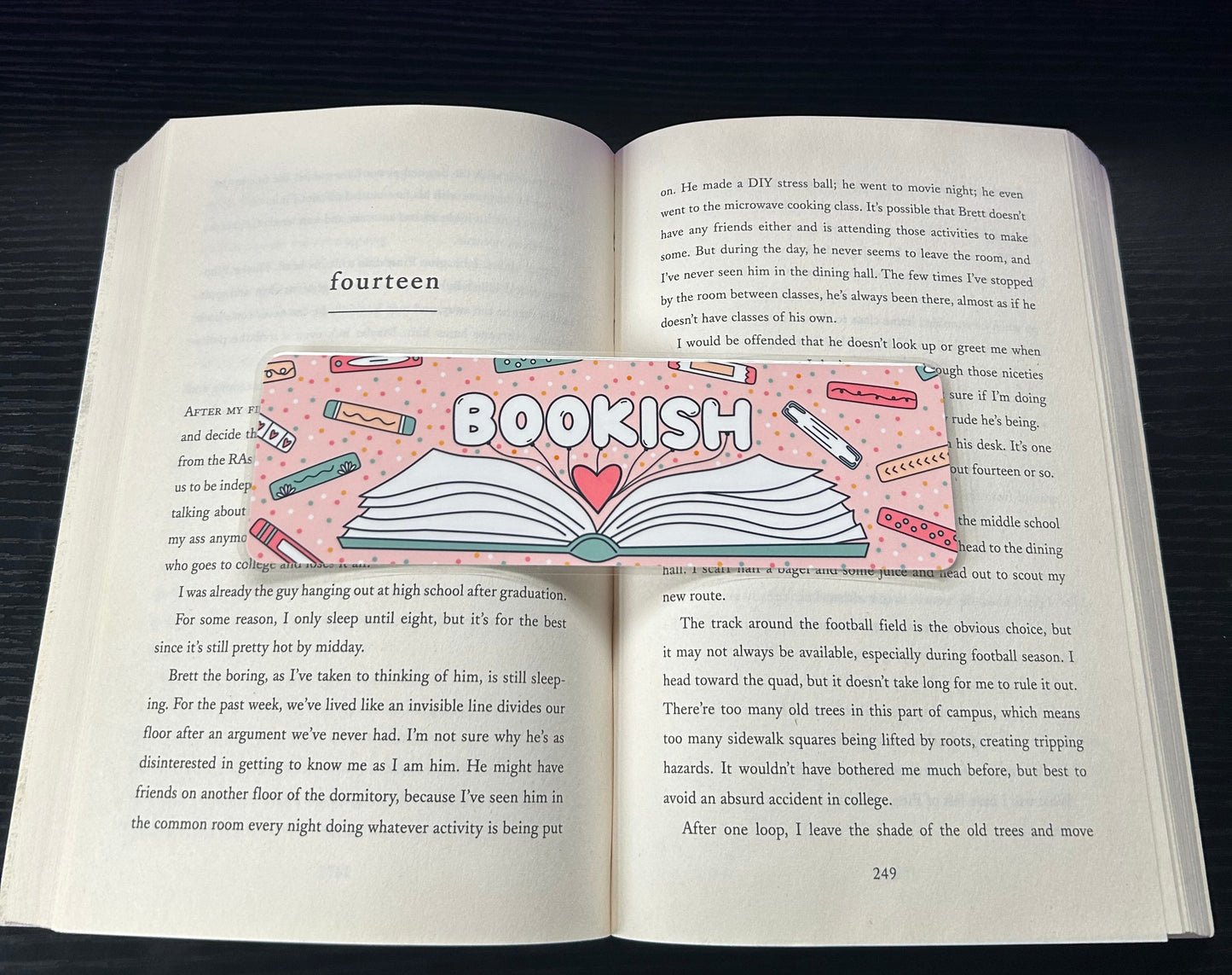 Balloon Bookish Bookmark