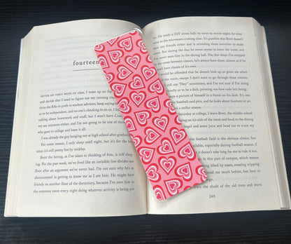 Pink Pulse Bookmark