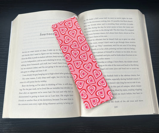 Pink Pulse Bookmark