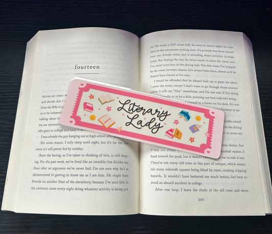 Literary Lady Bookmark