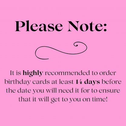 "You're a Limited Edition" Bookish Birthday Card