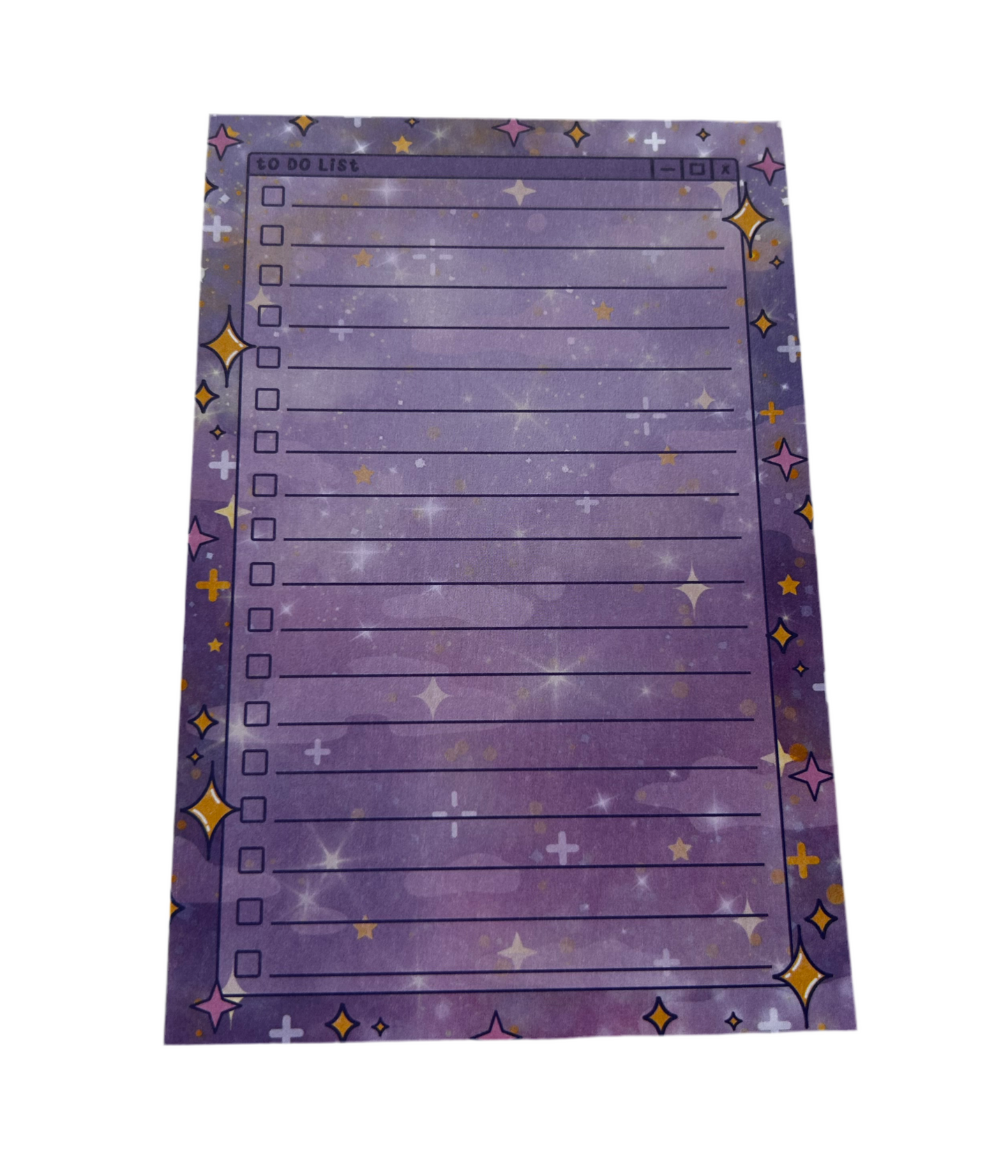 Sparkles Notepad
