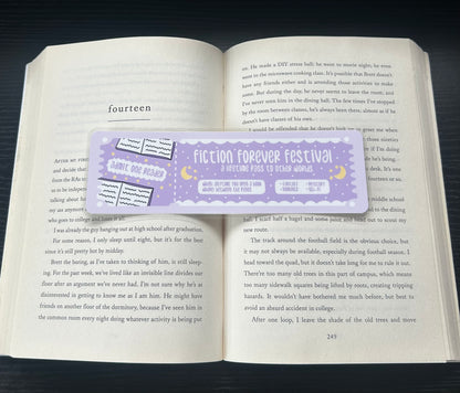 Fiction Forever Bookmark